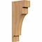 Ekena Millwork Mediterranean Smooth Corbel, Western Red Cedar, 5 1/2"W x 12"D x 28"H COR06X12X28MED00SWR - alternate 1